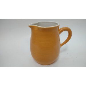 Franciscan MCM Creamer Ocher Earthen Ware Matte Glaze with Speckles